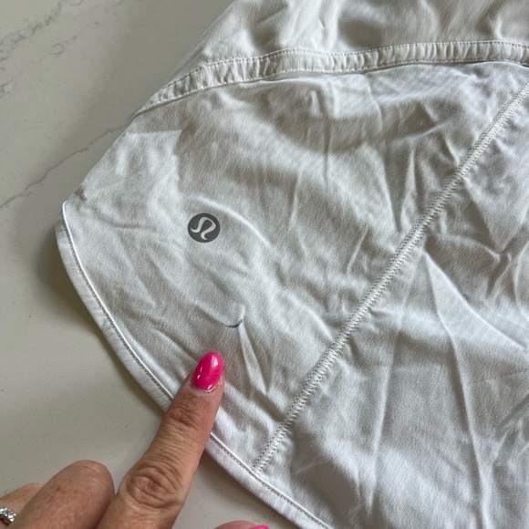 Lululemon Track That Short | White | 4 - Picture 4 of 4